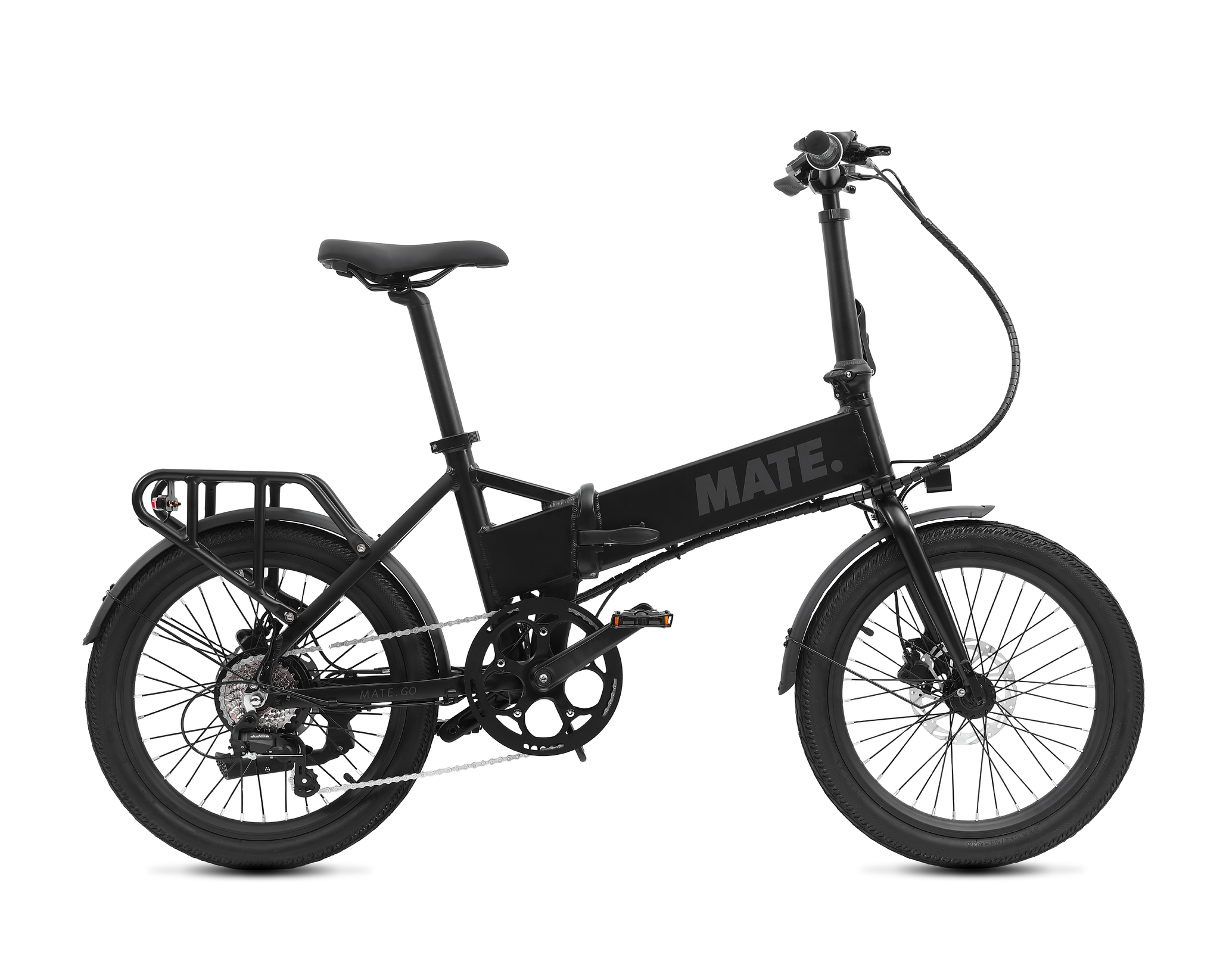 MATE GO faltbares E-Bike in Subdued Black