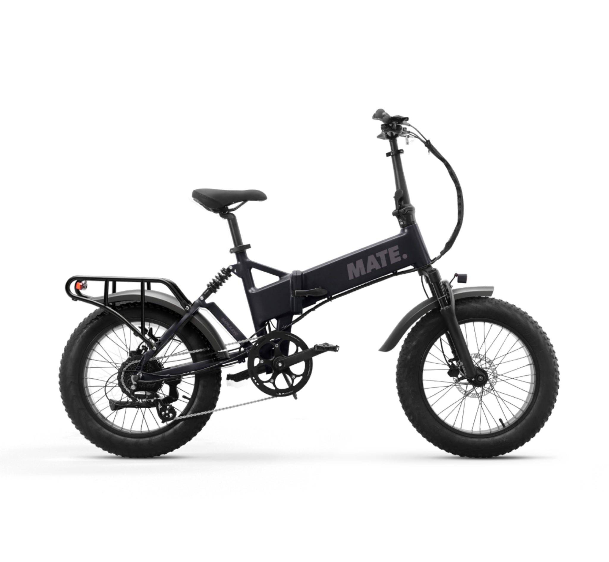 MATE X EVO in Subdued Black als offizielles Produktbild
