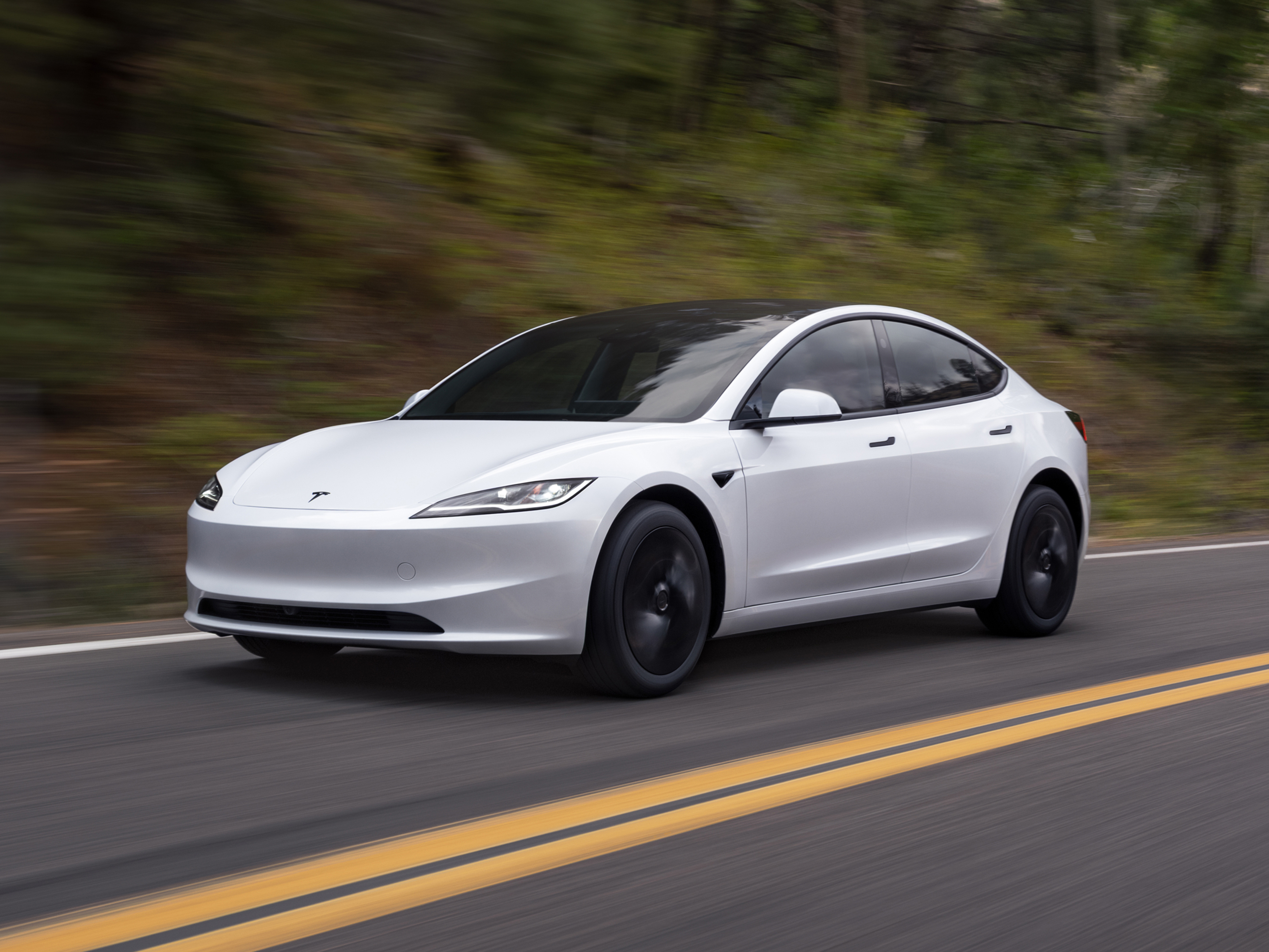 Tesla Model 3 als elektrische Limousine